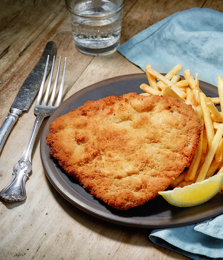 Schnitzel XXL in der Teutonia in Ulm